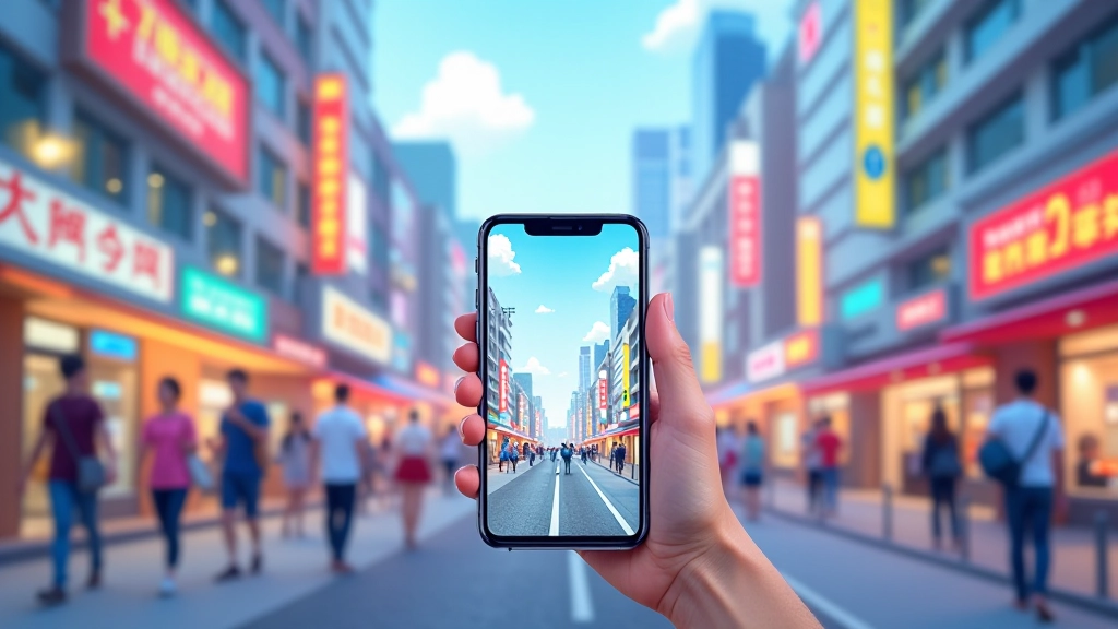 Mobile app interface with loading states