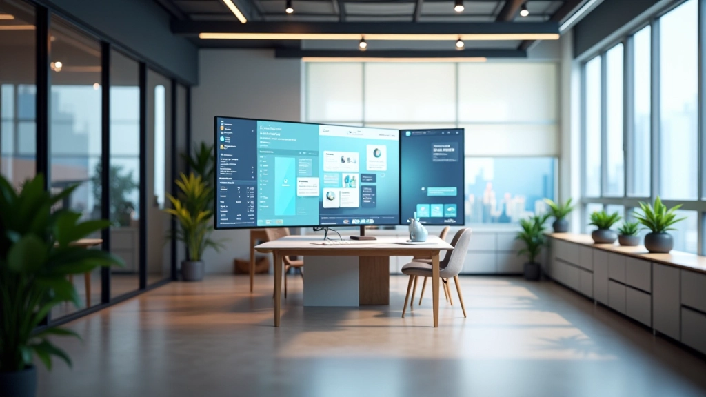 Our studio workspace with animation design tools