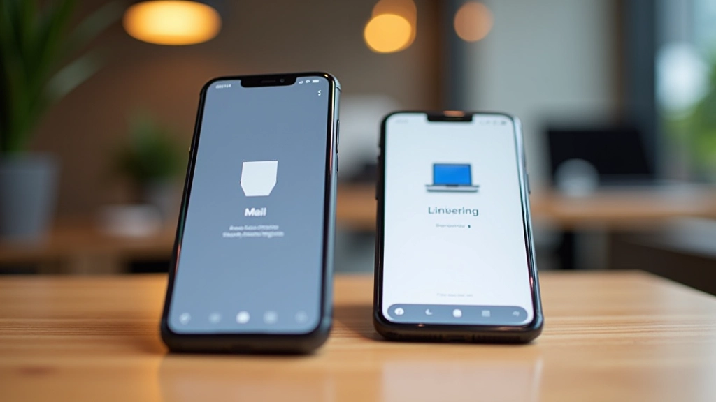 Mobile app screens showing skeleton loading state with placeholder content shapes transitioning smoothly